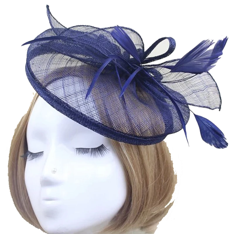 

Party Decorative Women's Fascinator Hat Made of Philippine Sinamay