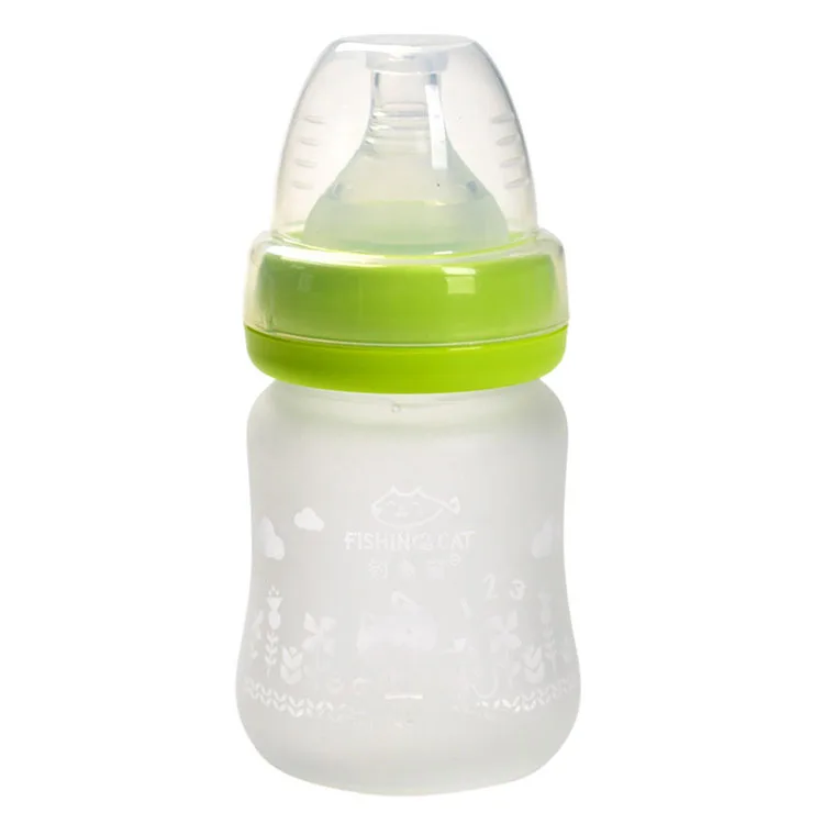 

Ecofriendly Newborn borosilicate glass baby feeding bottles