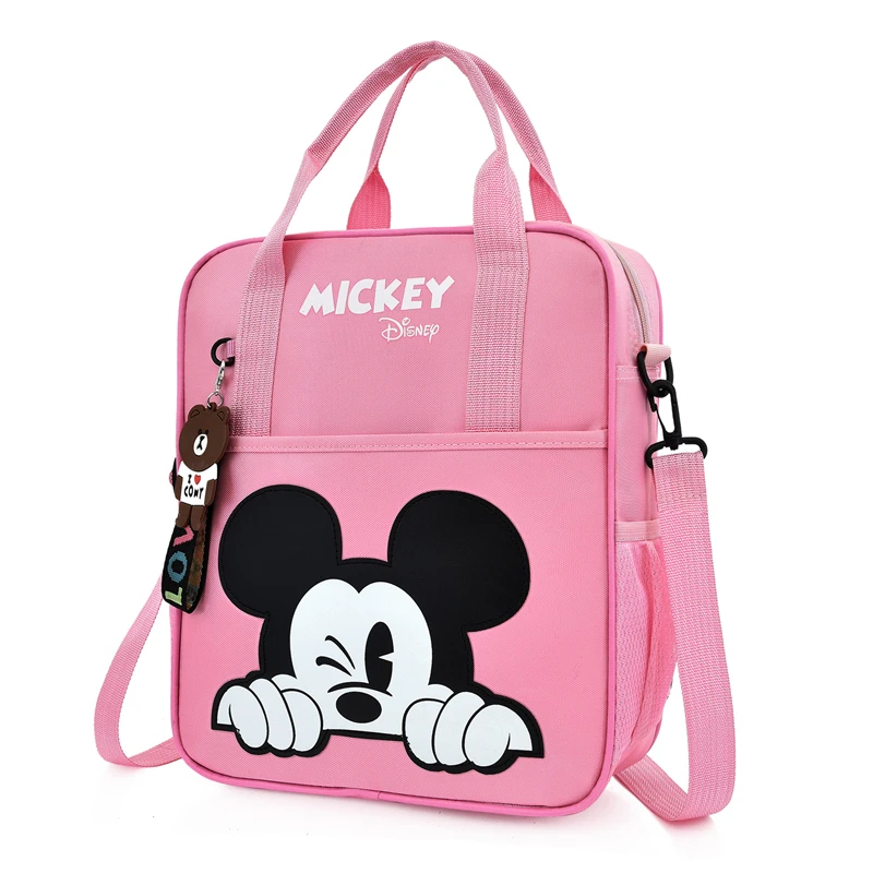 

Cartoon style printing grade 3-6 primary school backpack children school multimode knapsack messenger hand bag, Dark blue, blue, pink, purple, rose red