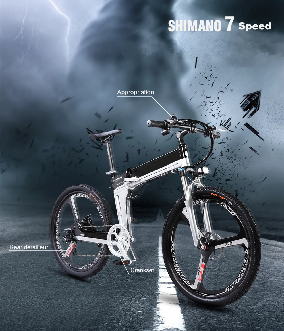 electric mountain bike with throttle