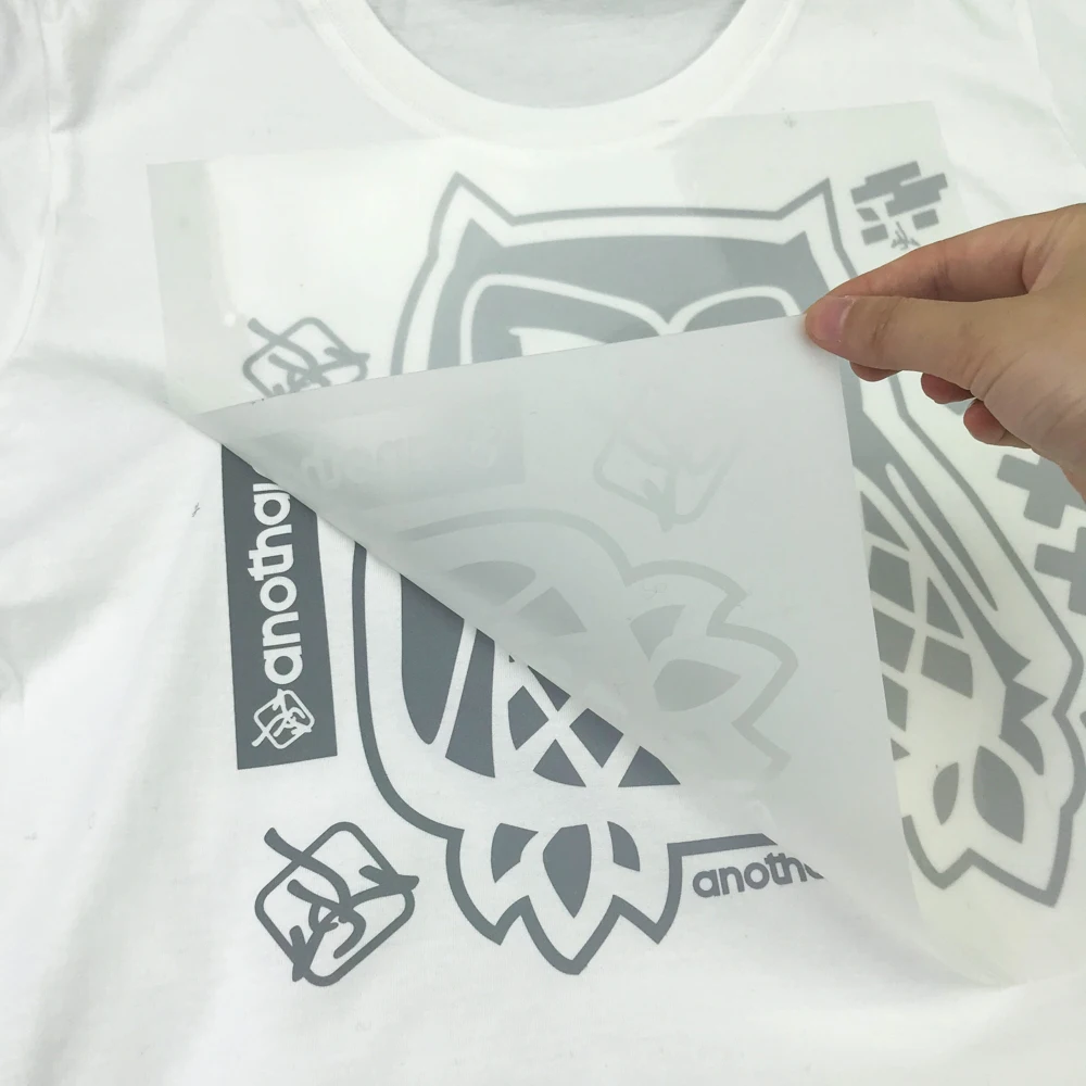 

high light heat transfer printing reflective vinyl logo / reflector heat sticker label heat transfer