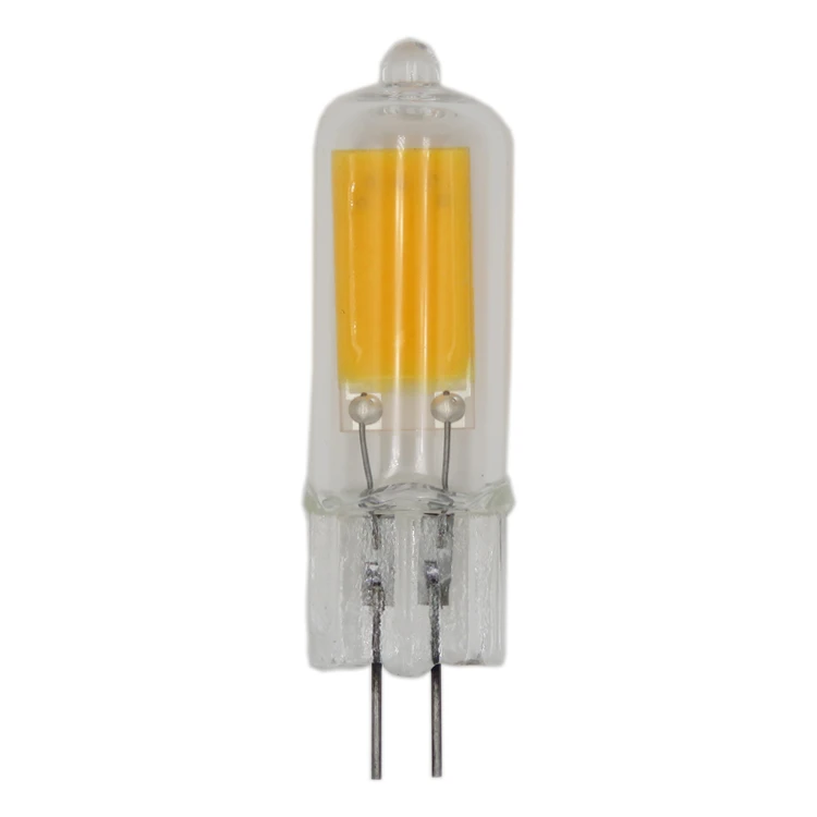 Jiahe LED COB G4 Lamp Bulb AC 220V 200-260LM glass shell 2W 2700k led lamp G4