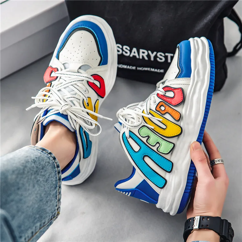 

New design fashion blank custom low skateboarding shoes fashion chunky skateboard shoes sneakers men, Optional