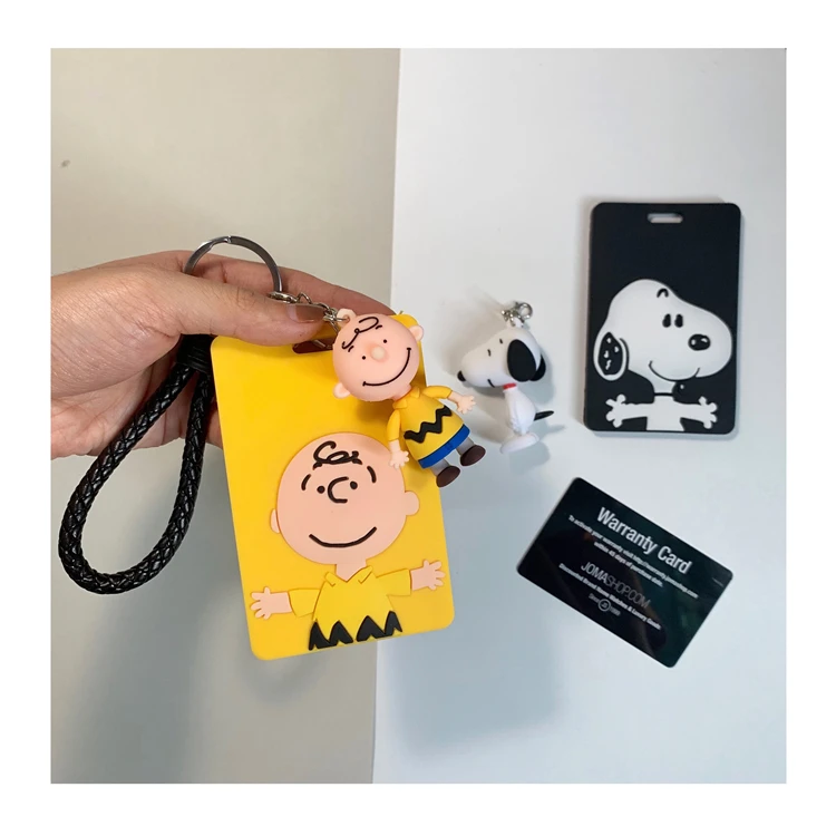 

Bus card holder key chain girl student cute subway campus card gard rice card door room cartoon protective cover