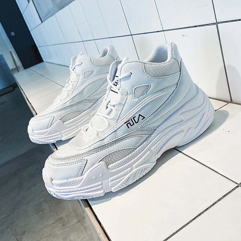 

Daddy Sneakers Thick High Increasing Big Size 47 Sports Shoes For Men