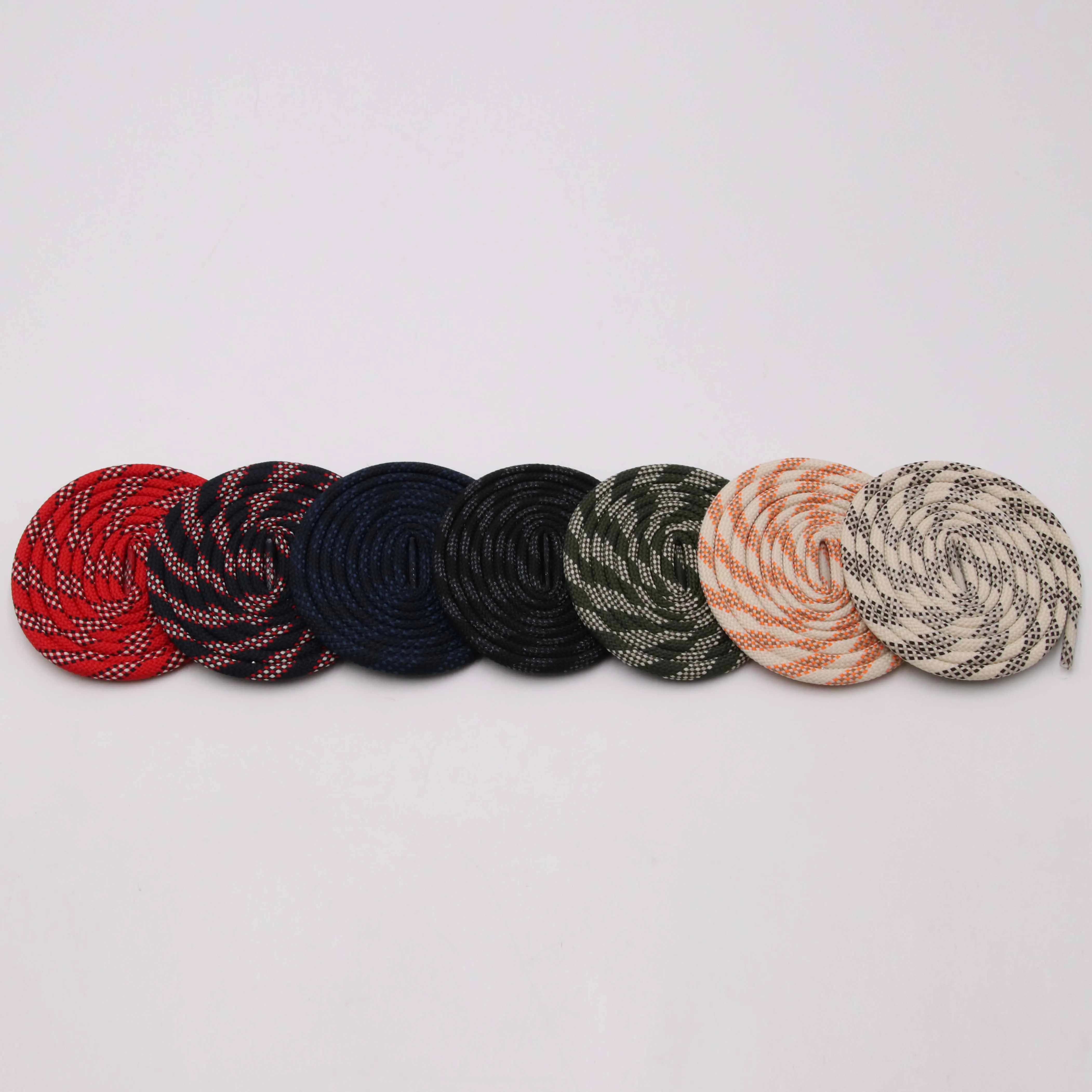 

Xuansi laces New Popular Shoelaces Men Women Cool Shoestrings For Running Shoes 5MM Round Polyester Five Twill Shoestrings, 7 colors in stock,support any panton color customized