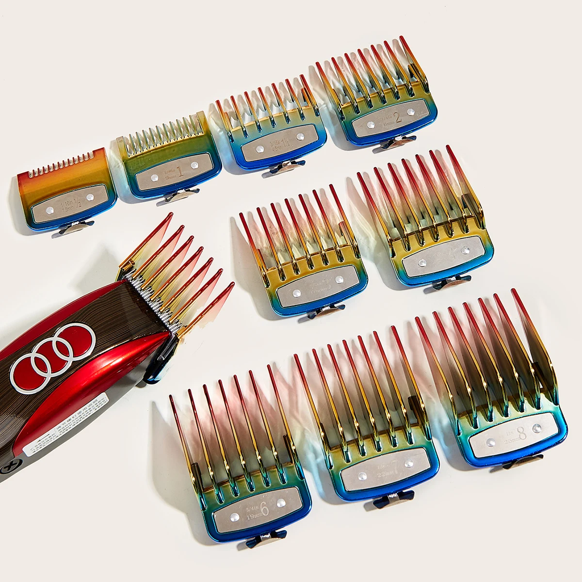 

Wholesale Guides Comb for electric push professional Magnetic Clipper Guard Barber Limit Attachment Combs for salon
