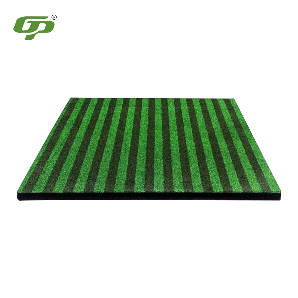 Nylon Turf Winter Golf Mat,Golf Simulator Mat,15mm Rubber Backing 3d