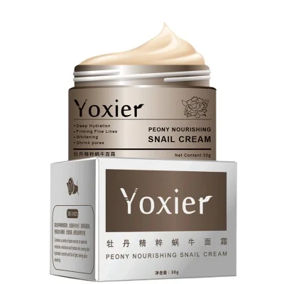 

Wholesale Natural Face Serum Moisturizing And Whitening Snail Cream Korea