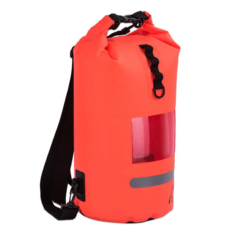 

Wholesale Camouflage 500D PVC Tarpaulin Backpack Survival Water Travel Bag Waterproof Dry Bag, Orange or customized color