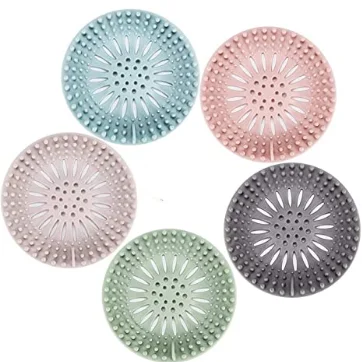 

Hair Catcher Durable Hair Stopper Shower Drain Covers Easy to Install and Clean Suit Bathtub and Kitchen