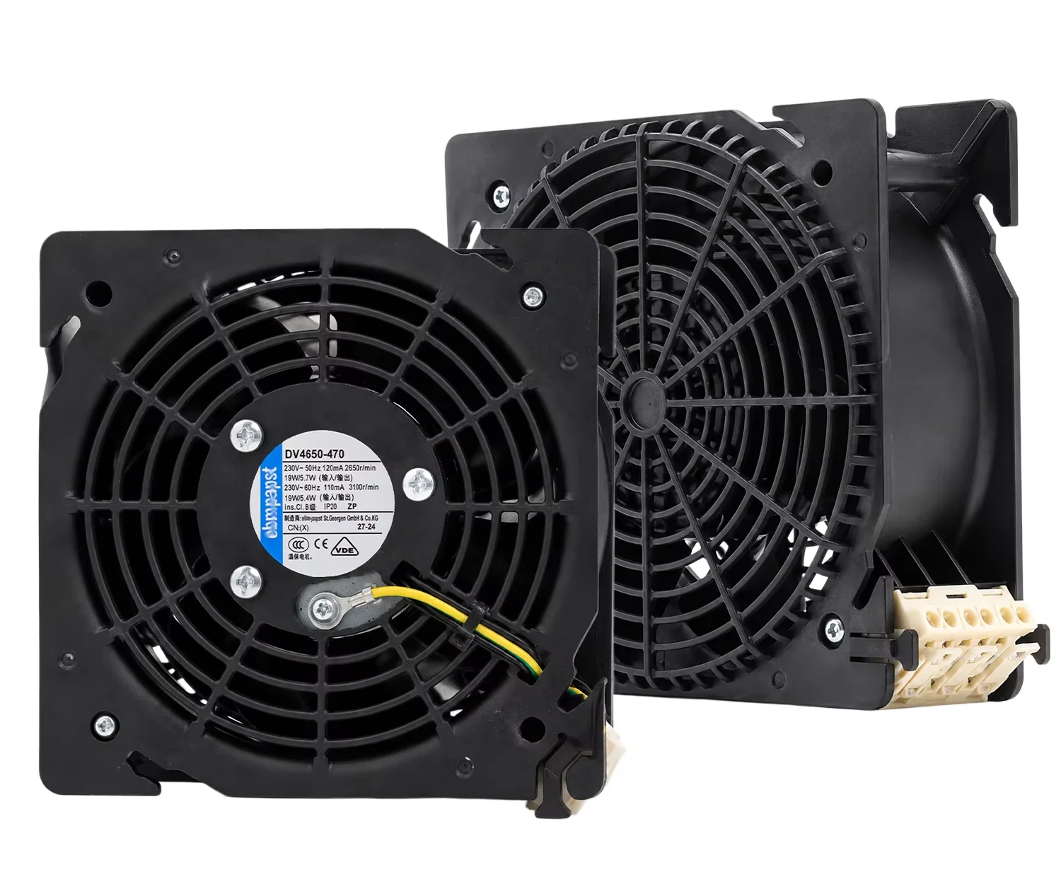 Industrial Axial Cooling Fan, 12038, 230V, 4600N, 4650N - detail 8