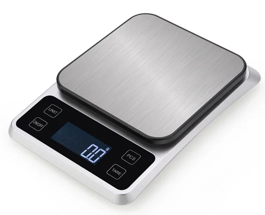 

Kitchen Weighing Scale 2kg 0.1g Precision Household Use Digital Food Kitchen Scale, Silver/red/white/black