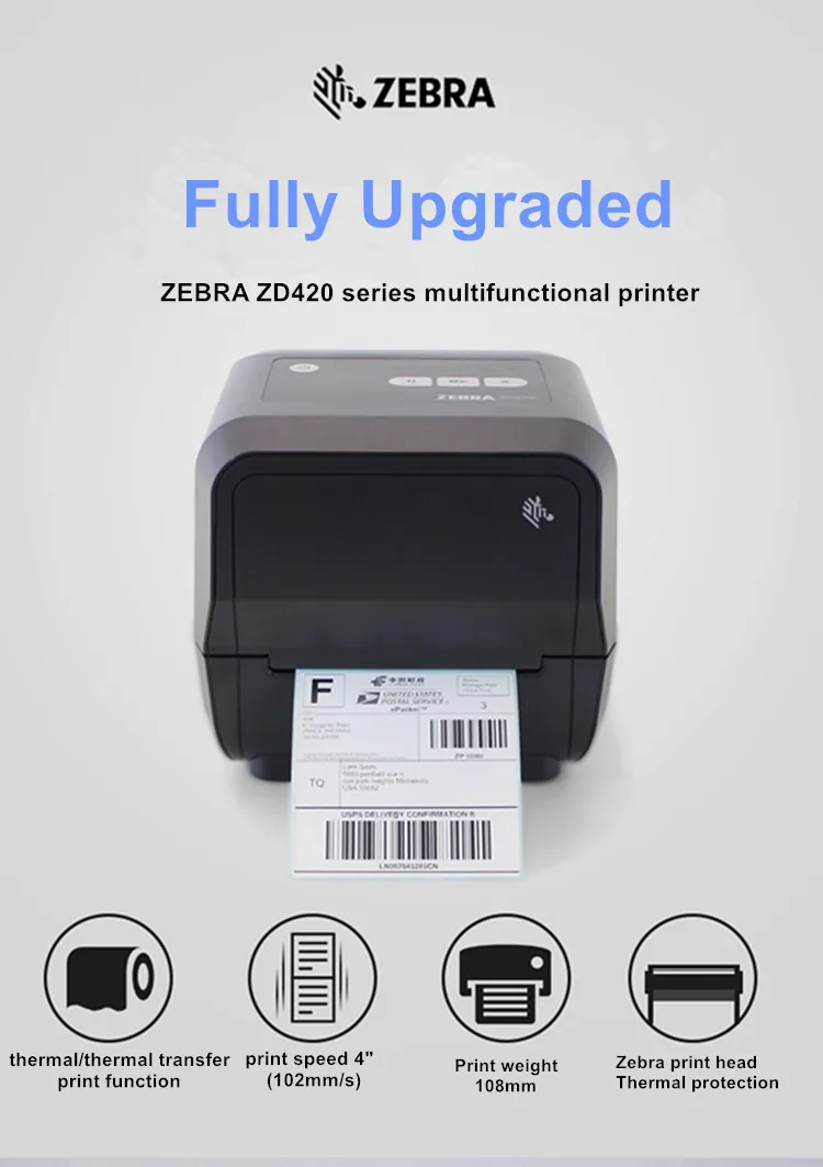 zebra zd420t