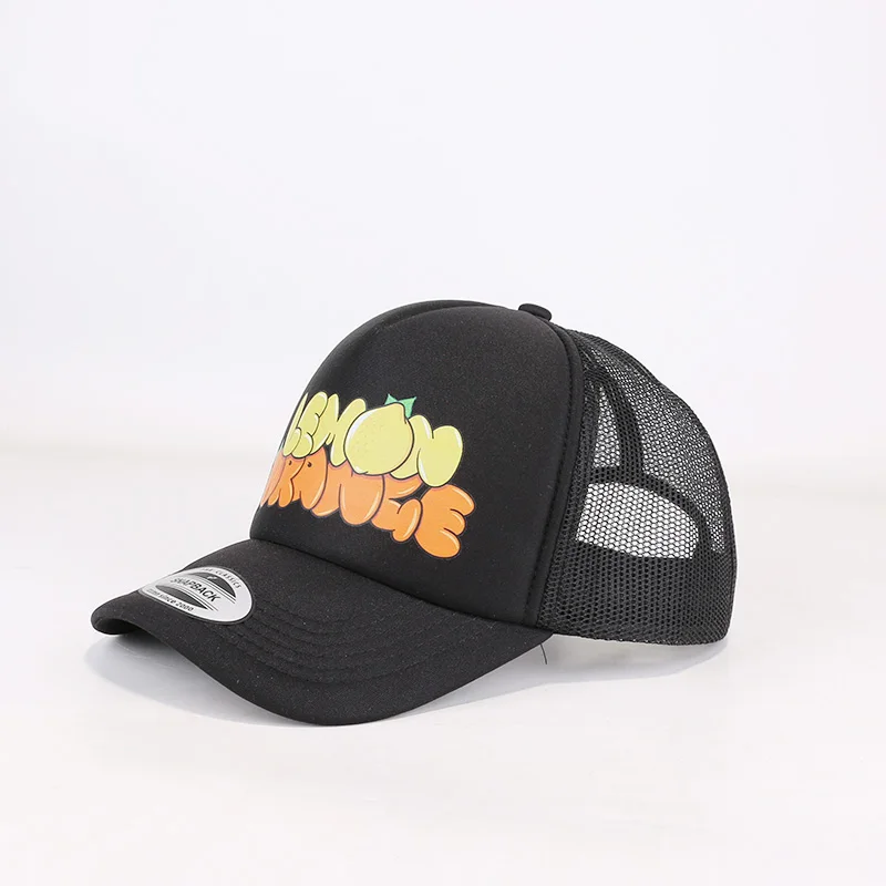 

Wholesale High Quality Blank 5 Panel Polyester Mesh Custom Embroidery Logo Trucker Hat For Man and Woman