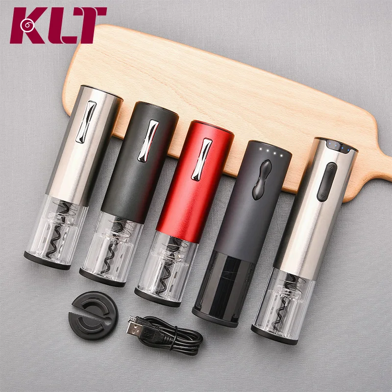 

Amazon hot selling rechargeable full-automatic red wine opener easy to use corkscrew