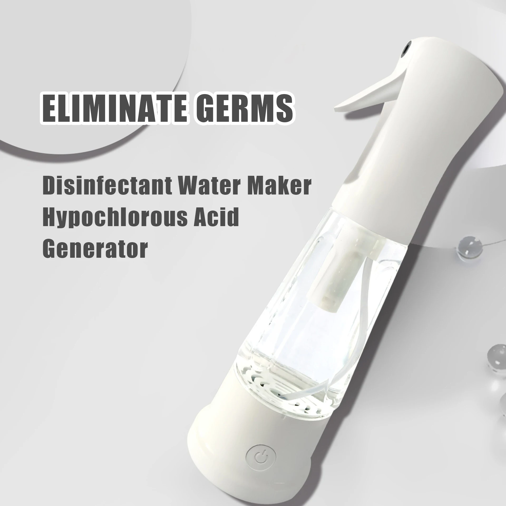 
Homemade Disinfectant Electrolysis Water Sprayer Disinfection Water Machine Hypochlorite Generator  (62528892220)
