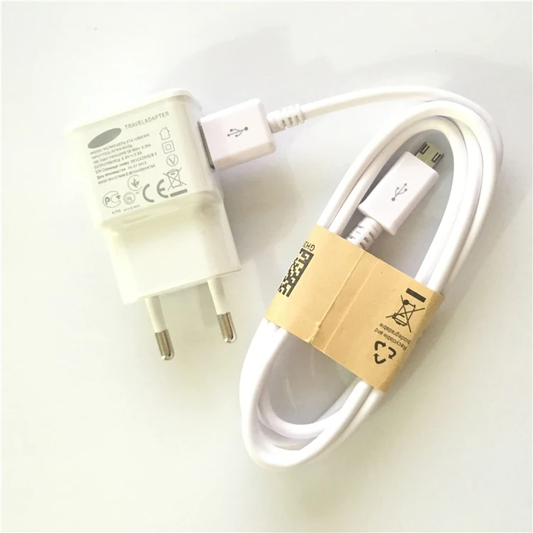 

with micro cable Travel Charger Portable Cell Phone Charger For samsung s4 note 2 Mobile Phone Charger US EU Plug, White black or customized
