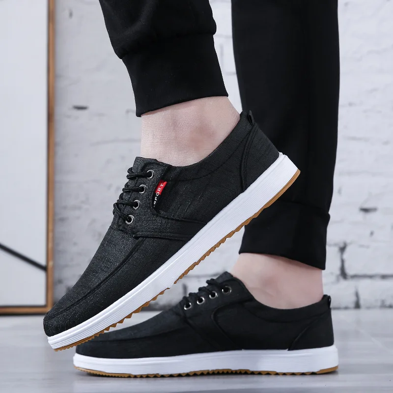 

Men Fashion Male Canvas Sports Casual Flats Shoes