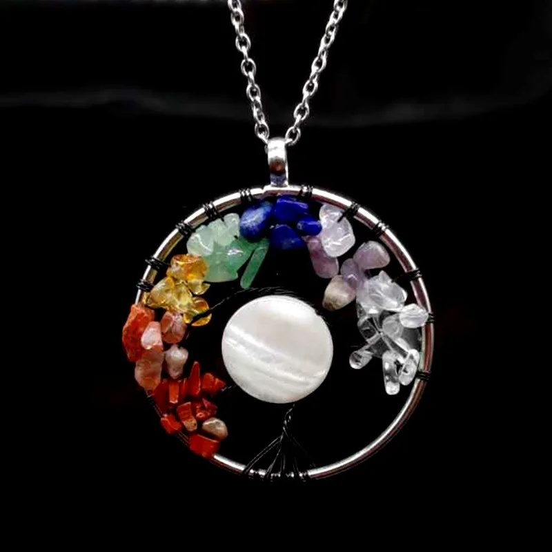 

New Design Tree of Life Necklace, Handmade Intertwine Tree Necklace, As pic