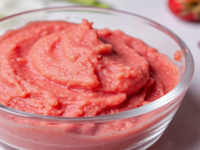 Close-up of natural lip scrub ingredients in glass bowl