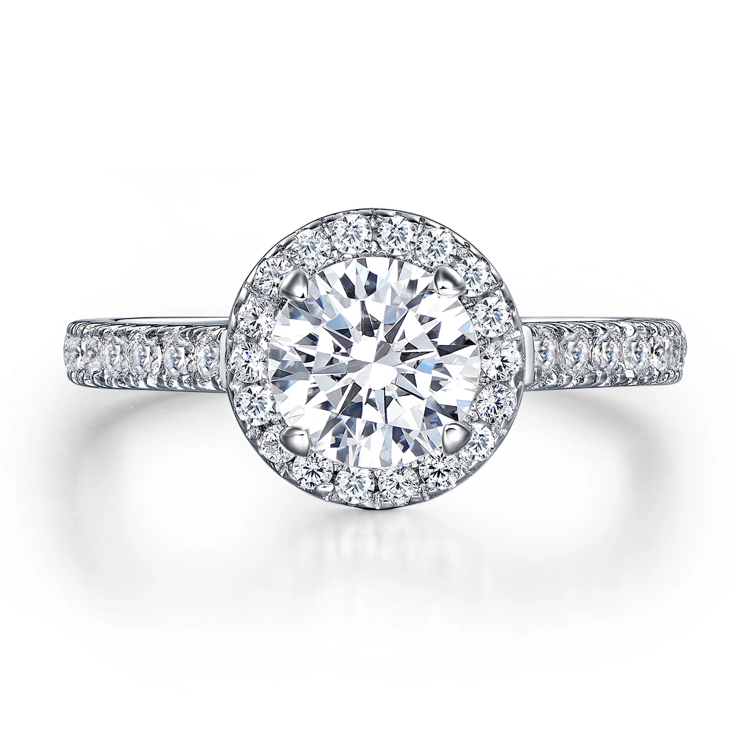 

925 sterling silver rings round ring jewelry women wedding