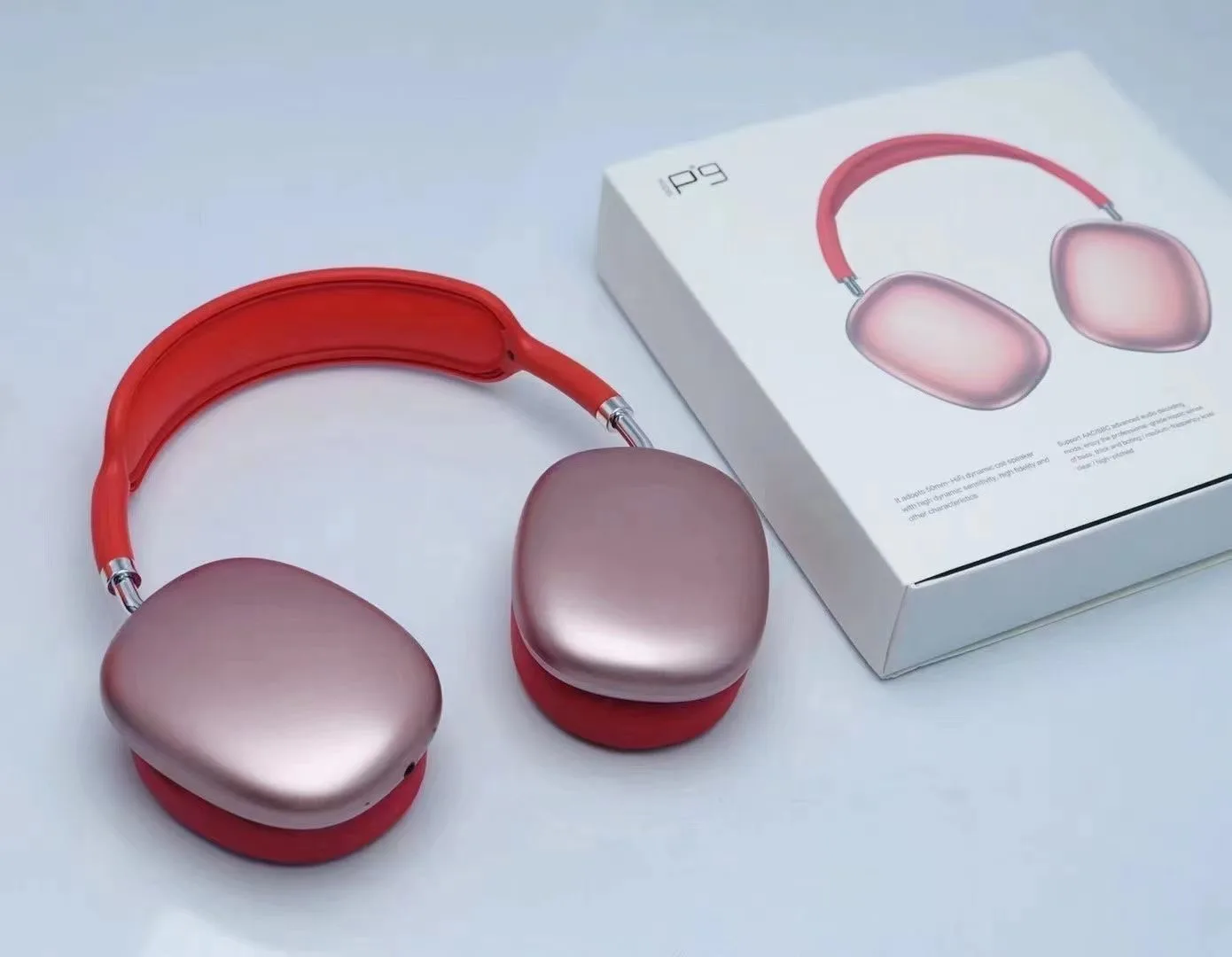 

P9 Wireless earphone for mobile phone Earbuds gaming earphone heatset audifonos P9 ANC Air Pro Max wireless headphones earphone, 5 colors