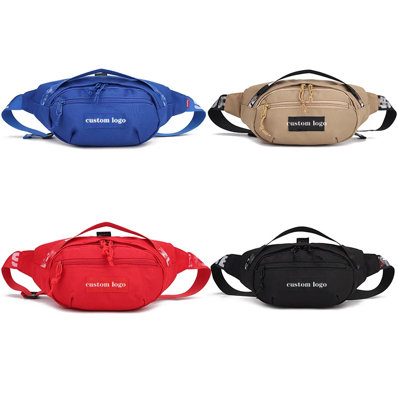 

Famous Designer Brand Canvas Shoulder Bag Men New Trendy Fashion Fanny Pack Waist Bags
