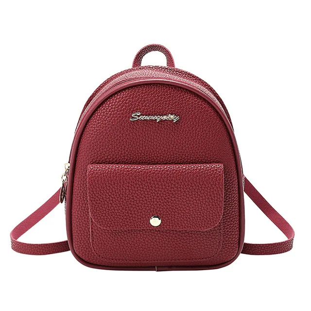 

New Fashion Hot Sell Outdoor Pu Kids Shoulder Backpack For Women Children Backpack Cute