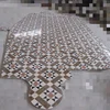 Factory price 600x600 waterjet marble ceramic tiles bathroom floor tile designs hotel lobby, home, elevator
