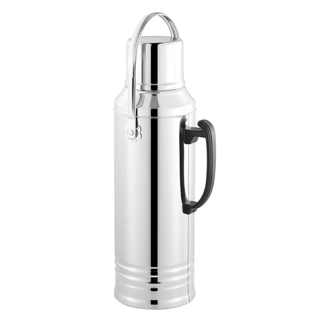 

Double Wall Glass Liner Stainless Steel Vacuum Outdoor Vacuum Flask Thermoses With Handle