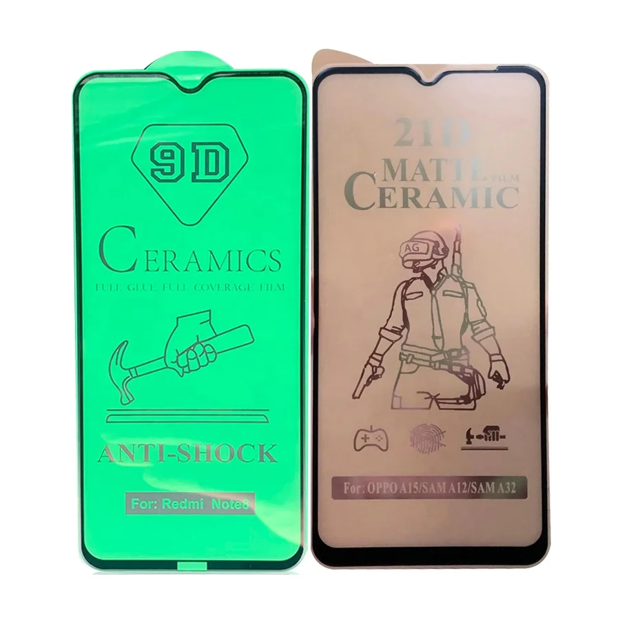 

Anti shock cell phone 9D clear 21D matte screen protector film for Redmi note 4 4x 5 6 7 7s 8 9 9s 9t 10 pro max 4g 5g, Customized