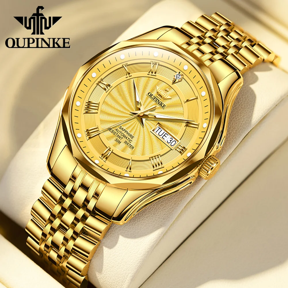 

OUPINKE 3207 mens wrist watches luxury branded watches men wrist luxury men Mechanical watch