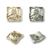 Custom Fancy Garment Accessories Gold Vintage Shirt Glossy Alloy Shank Metal Button