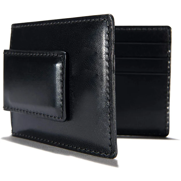

2020 Hot Sale Vintage Leather Wallet For Man 100% Genuine ID Wallet OEM Full Grain Leather Wallet