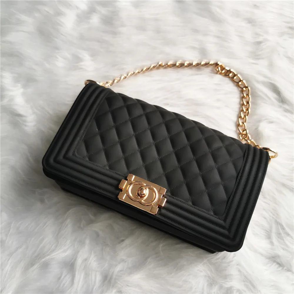 
TS9009 Sac a main Wholesale 2020 Fashion solid color jelly designer bags Ladies Purses women handbags Jelly purse and handbags 