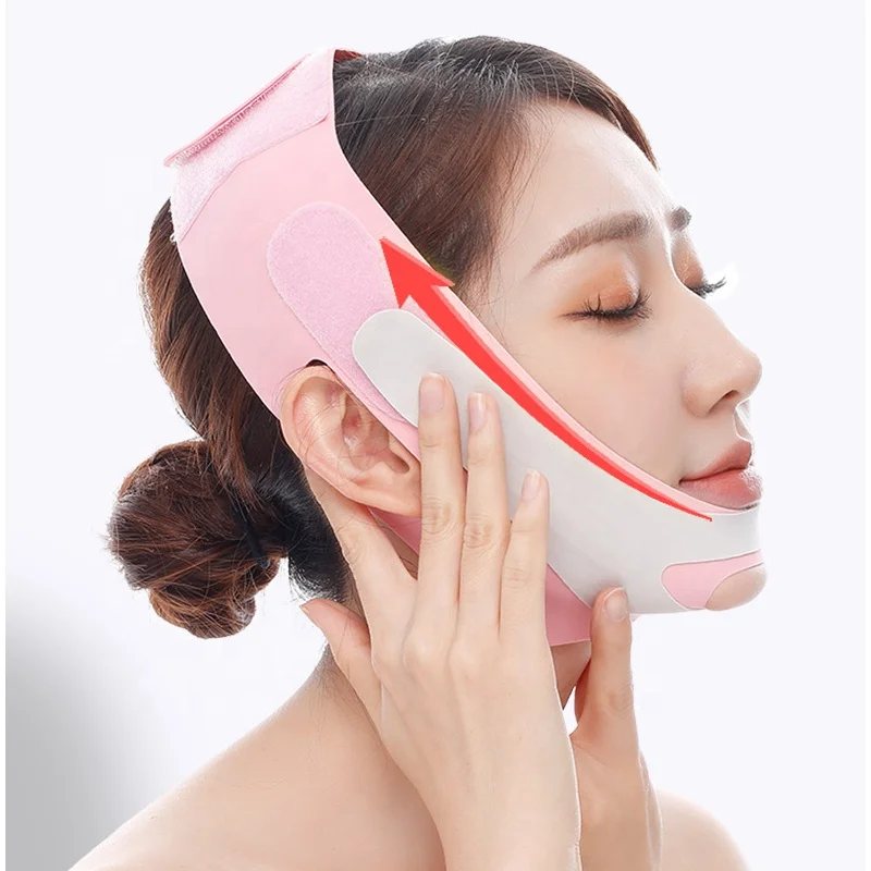 

New Far-infrared Face Slimming Strap, Ultra-thin Sleeping Face Neck Slimming Band Double Chin Reducer Reusable Breathable V Line