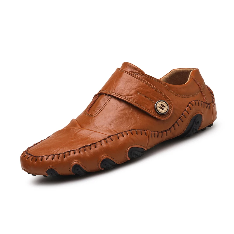 

Comfortable Men's Fashion Hot Sale New Men's Casual Leather Lazy Loafers Shoes