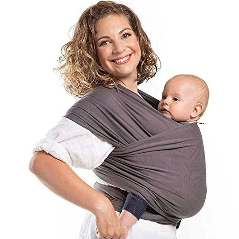 

Amazon Custom Size Stretchy Infant Sling Soft Cotton Baby Wrap Carrier