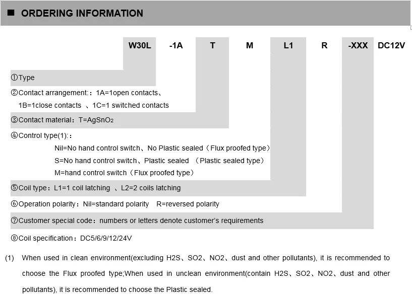 Standard Polarity Latching Relay 40A
