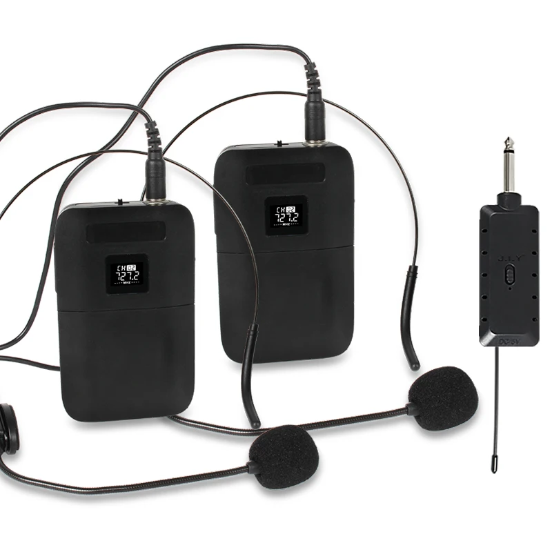 J.i.y E82 Wholesale Universal Wireless Microphone Clip On Mike