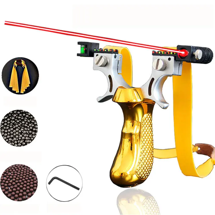 

slingshot rubber Outdoor slingshot for hunting strong Folding Slingshot