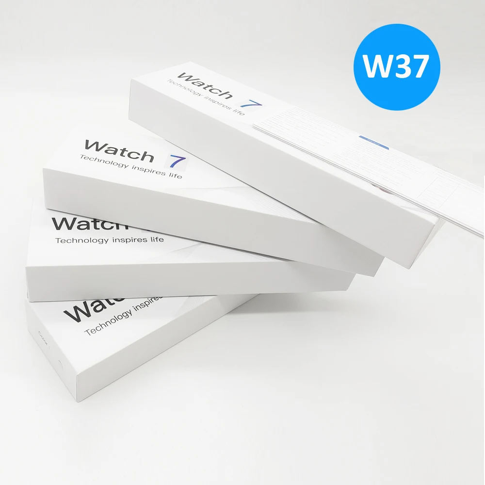 

The new W37 smart watch supports wholesale IP68 waterproof 1.75 "low consumption double membrane BT Huntersun hs6621 smart watch