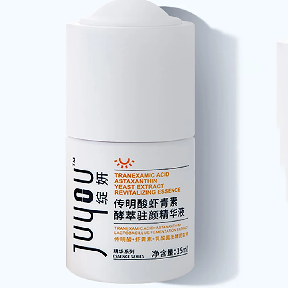 

Juyou Upgrade Formula Skin Care Triple Prevent Black Astaxanthin Tranexamic Acid Whitening Repairing15ML Face Serum