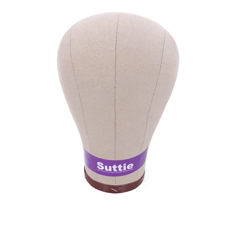 
Lace Canvas Block Display Mannequin Head For Making Wigs 