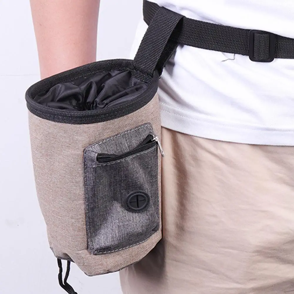 

Wholesales Dog Training Treat Pouch Snack Bag Food Waist Bag Treat Storage Holder Training Pet Dog Bird Puppy, Blue,brown,red