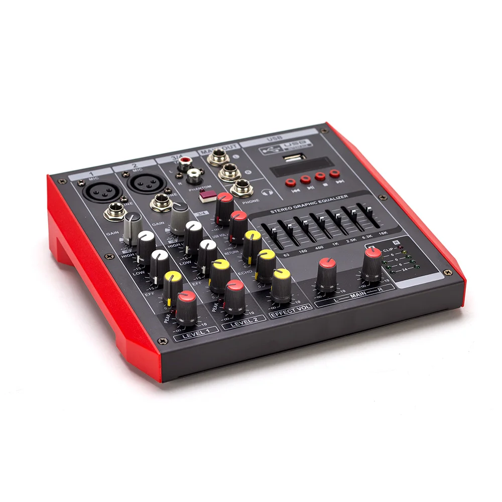 Hot Selling Power Mixer Audio Max Audio Mixer Storage Box Audio Mixer