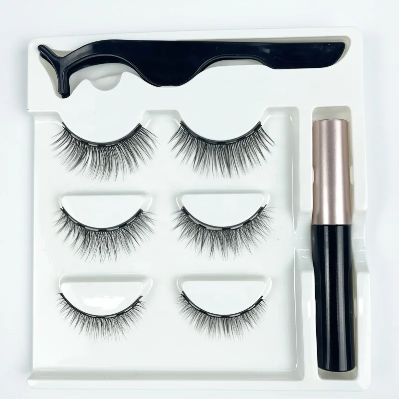 

JC Wholesale eyelashes magnetic eyeliner mink magnetic eyelashes private label waterproof