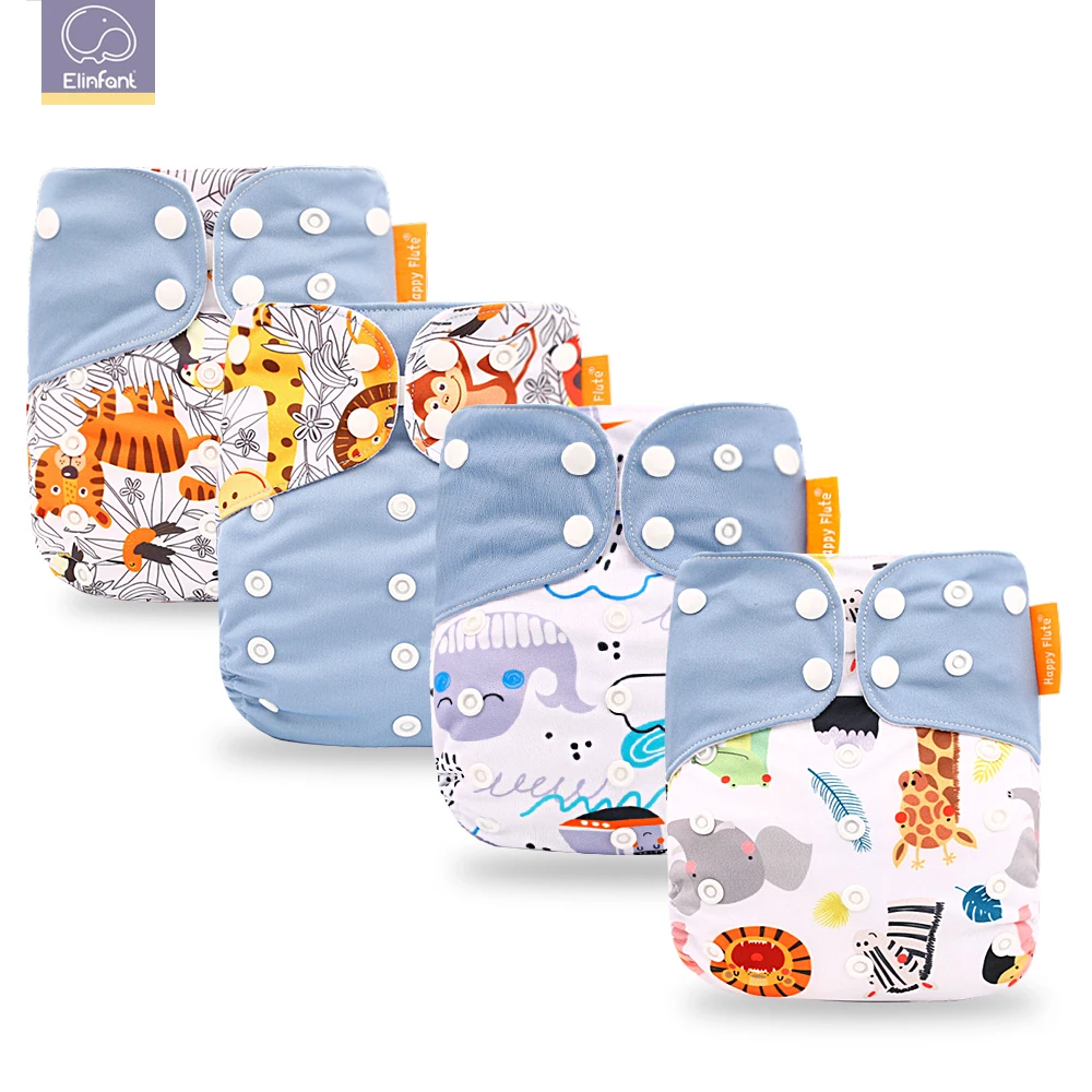 Elinfant baby diaper washable cloth nappy diaper cover