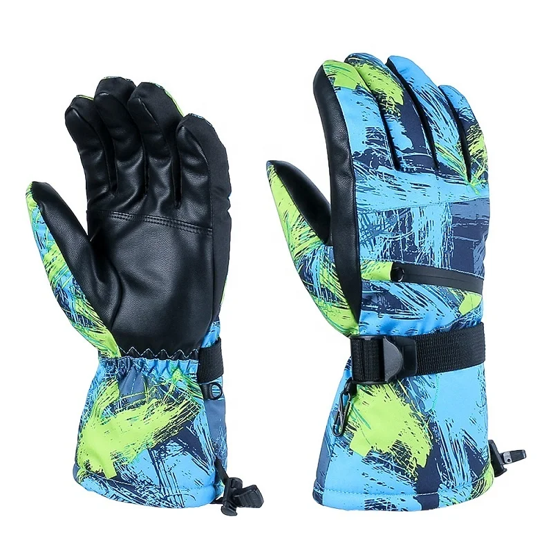 

Men Women Ski Gloves Ultralight Waterproof Winter Warm Snowboard Gloves Motorcycle Riding Snow Waterproof Skiing Gloves Mittens, 4 colors to choose
